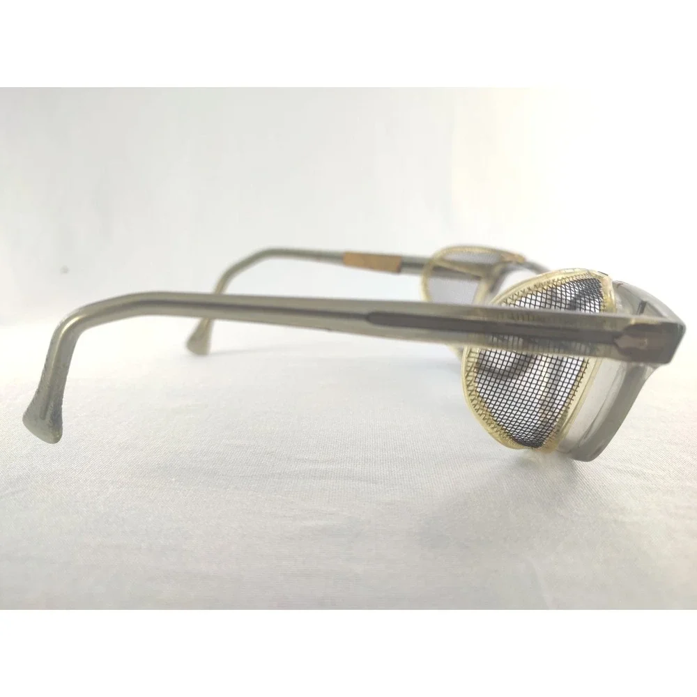 American Optical AO Flexi-Fit Safety Glasses Vintage Industrial Side Shields SM